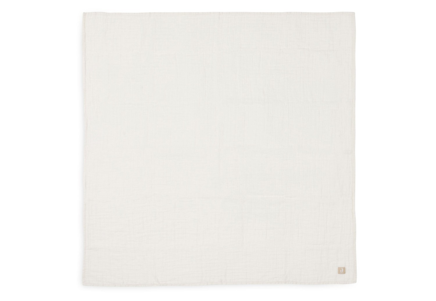 Hydrofiele Doek Groot 115x115cm - Sea Green/Ivory - afbeelding 2