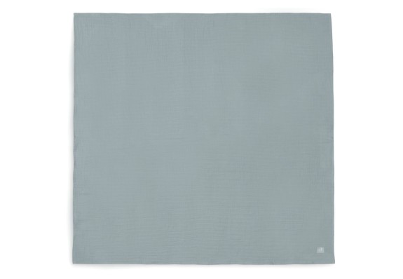 Hydrofiele Doek Groot 115x115cm - Sea Green/Ivory