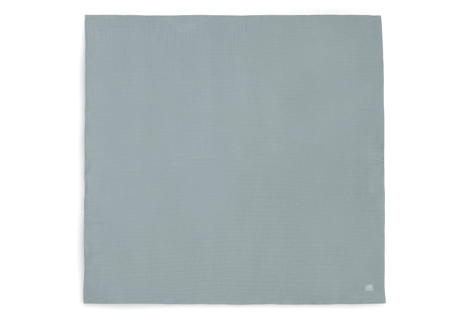 Hydrofiele Doek Groot 115x115cm - Sea Green/Ivory - afbeelding 3