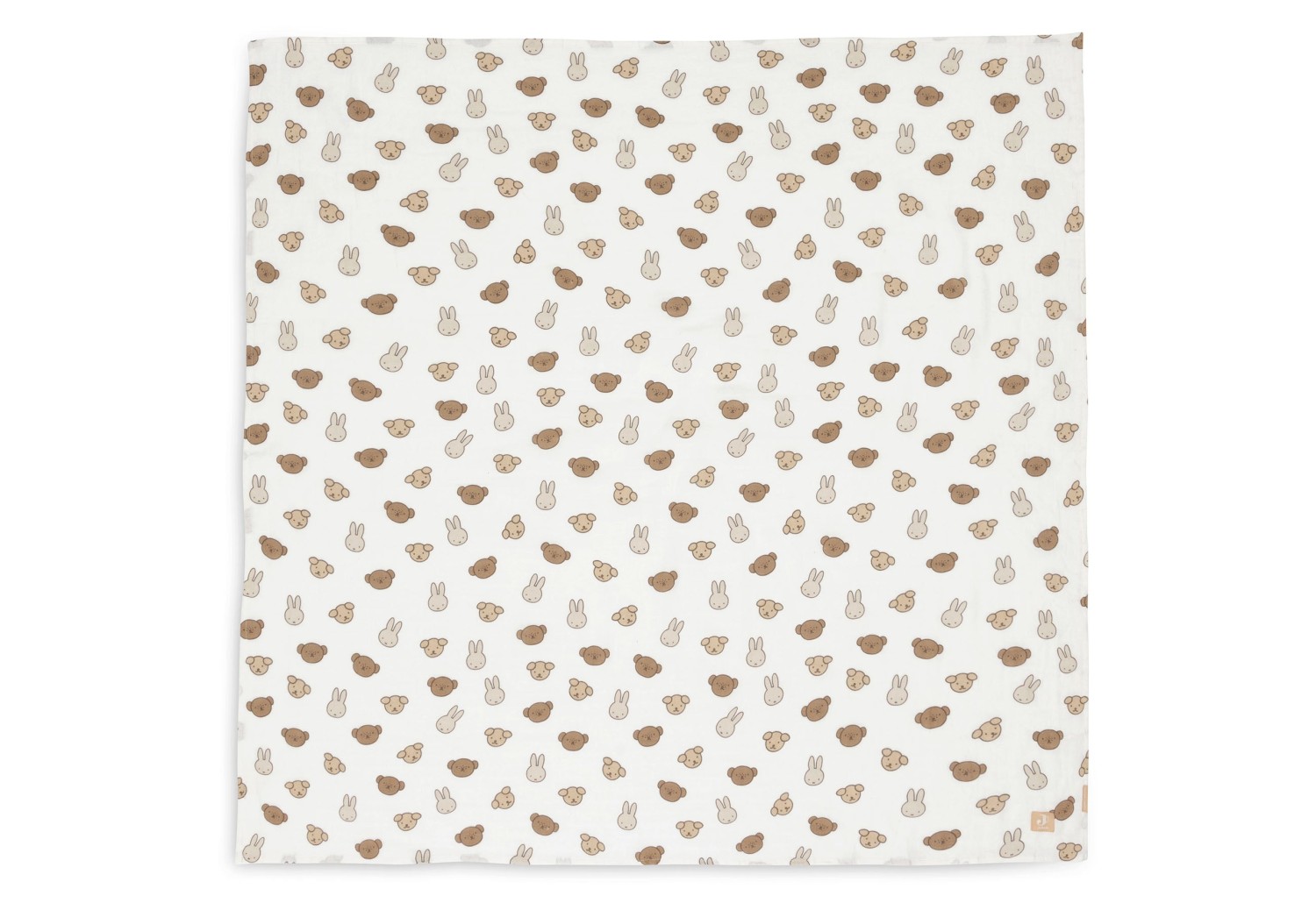 Hydrofiele Doek Large 115x115cm - Miffy and Friends - afbeelding 2