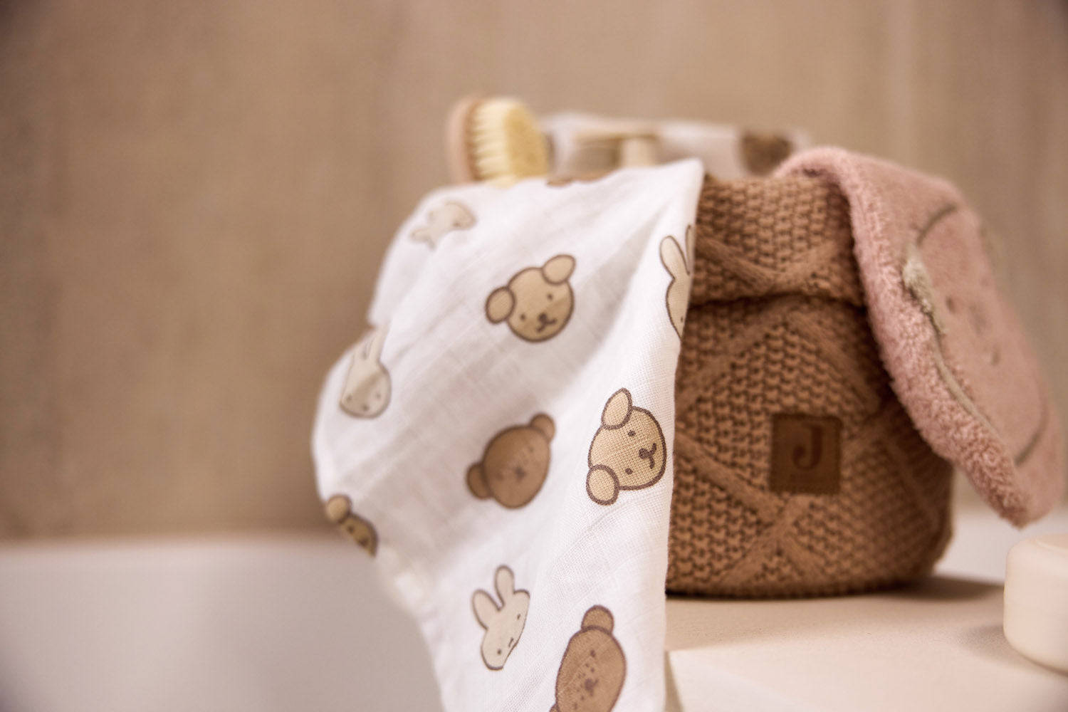 Hydrofiele Doek Large 115x115cm - Miffy and Friends - afbeelding 5