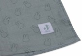 Hydrofiele Doek Miffy Silhouettes - Sea Green - 2 Stuks