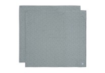 Hydrofiele Doek Miffy Silhouettes - Sea Green - 2 Stuks