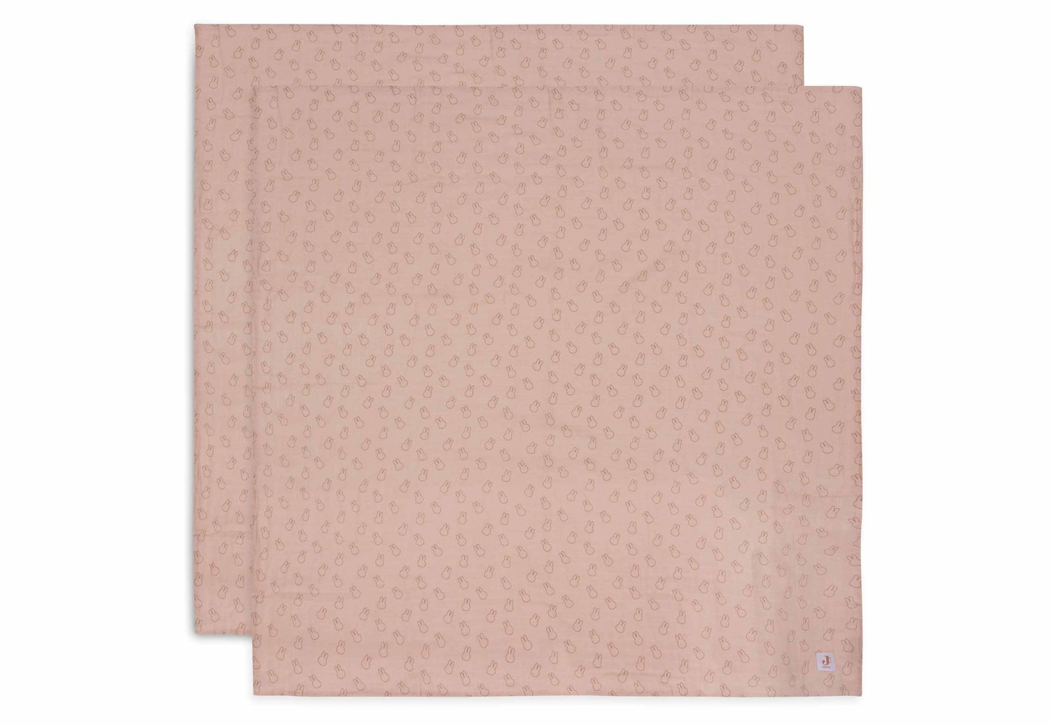 Hydrofiele Doek Groot 115x115cm Miffy Silhouettes - Wild
