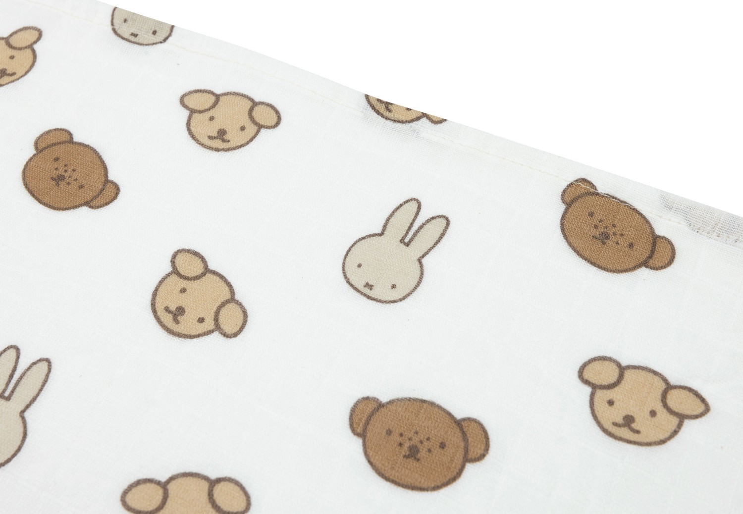Hydrofiele Doek Small 70x70cm - Miffy and Friends - afbeelding 3