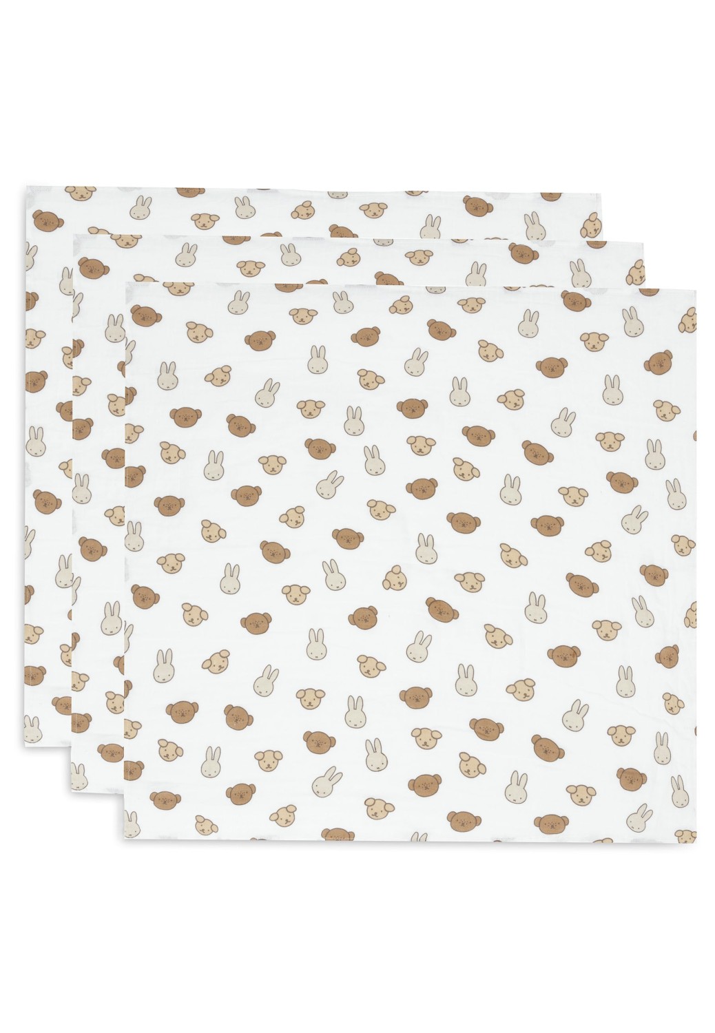 Hydrofiele Doek Small 70x70cm - Miffy and Friends - afbeelding 4