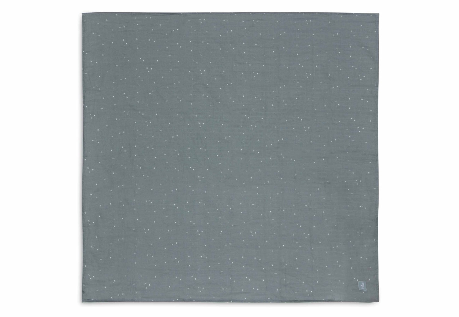 Hydrofiele Doek Large 115x115cm Twinkling - Sea Green - afbeelding 4