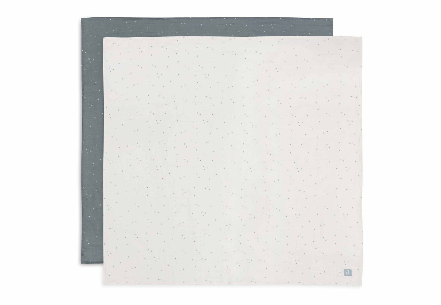 Hydrofiele Doek Large 115x115cm Twinkling - Sea Green - afbeelding 2