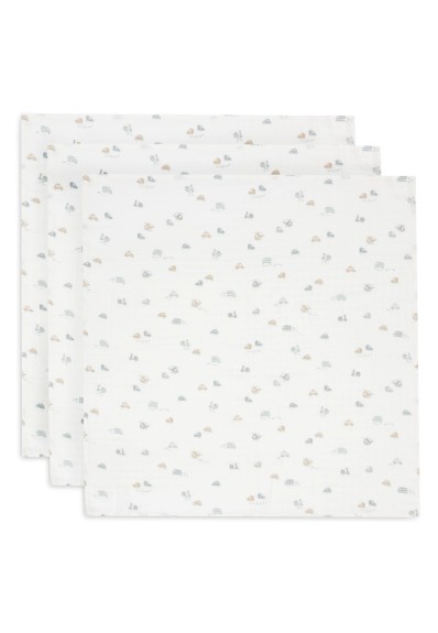 Jollein - Hydrofiele Doek 70x70cm - On The Go - 3 Stuks