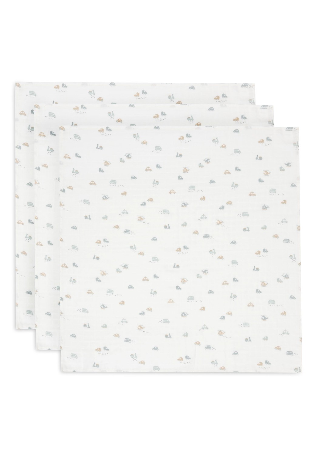 Hydrofiele Doek 70x70cm - On The Go - 3 Stuks - afbeelding 4