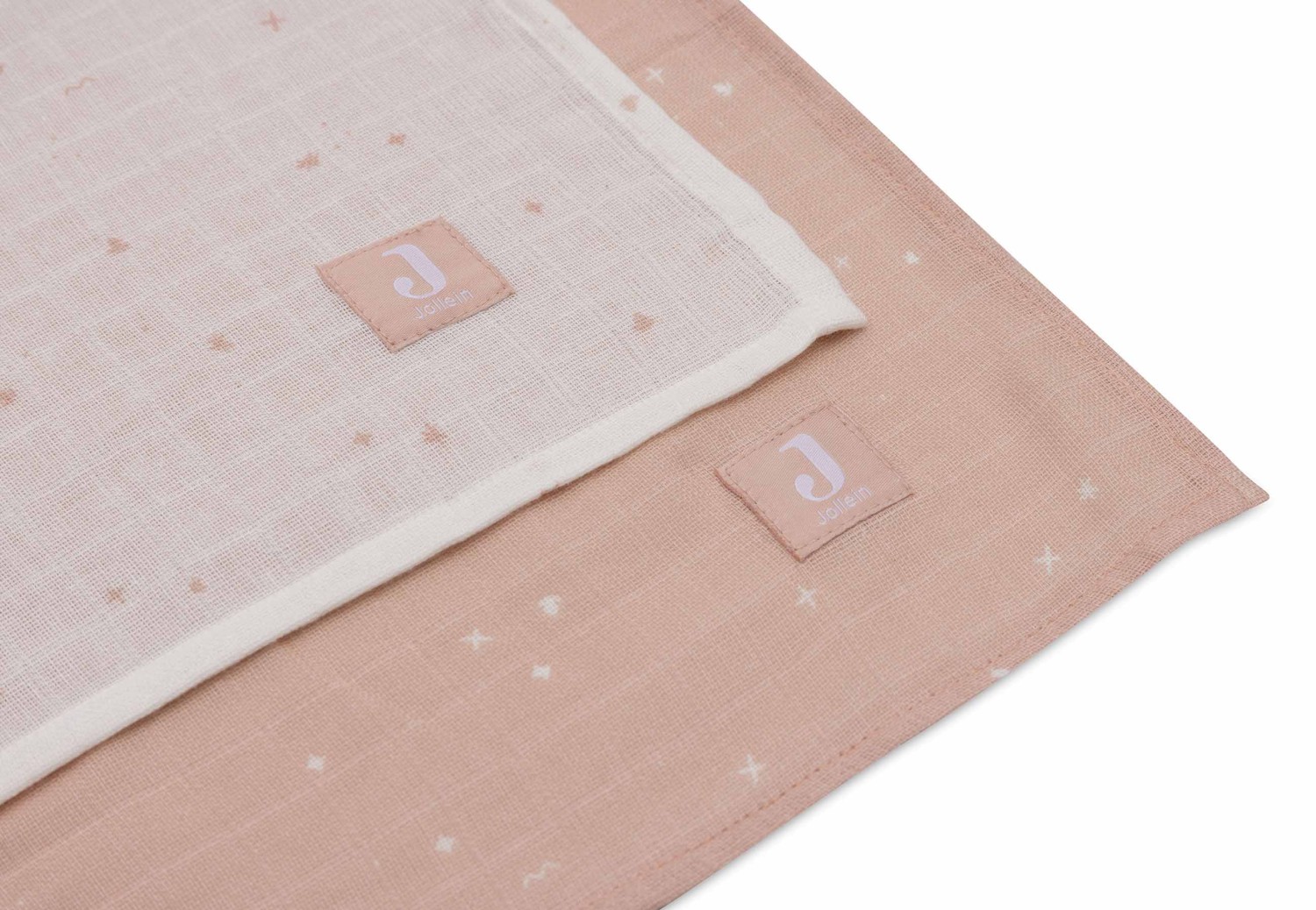 Hydrofiele Doek Large Twinkling - Wild Rose - 2 Stuks - afbeelding 16
