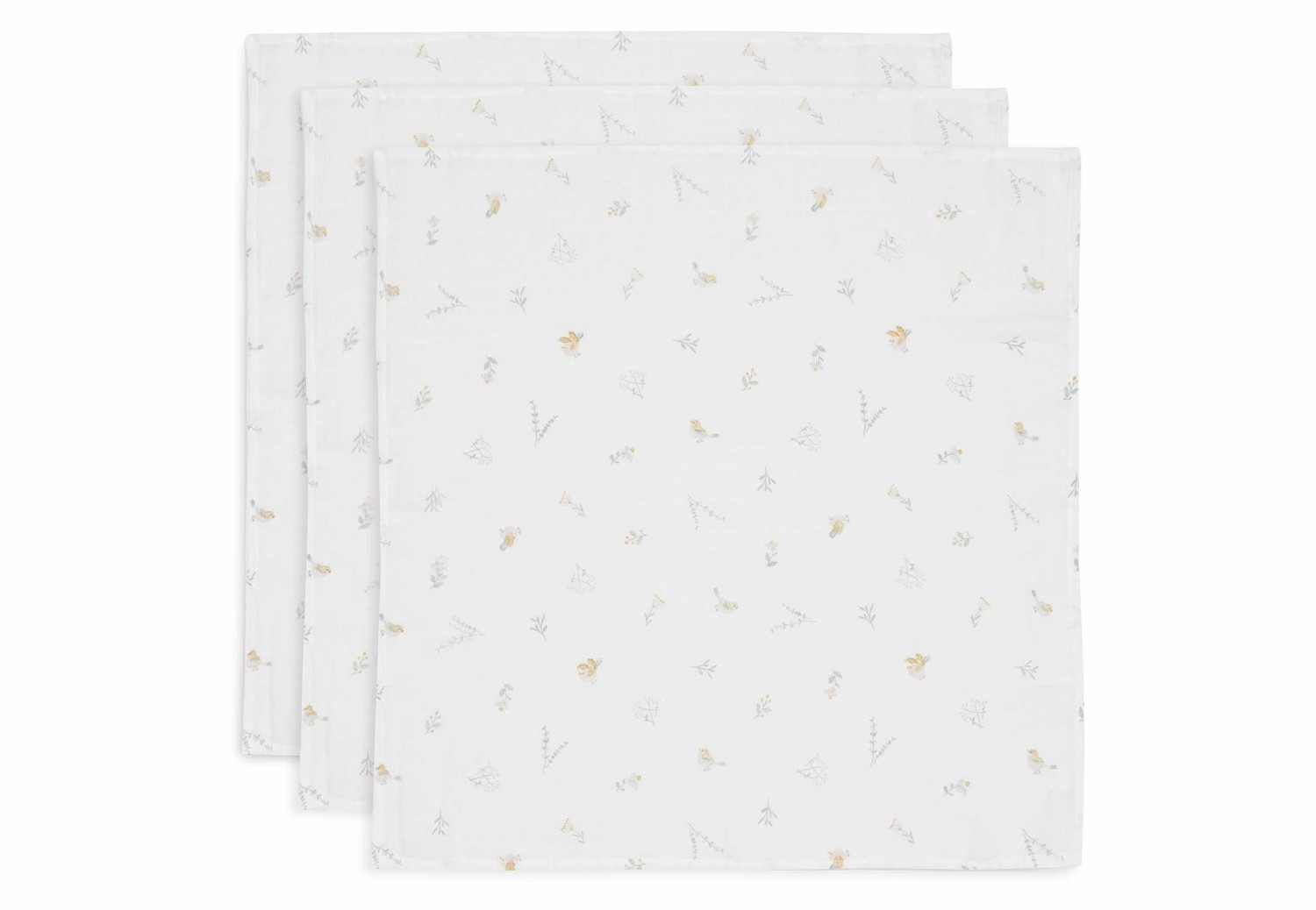 Hydrofiele Doek Small - Lovely Birds - 3 Stuks