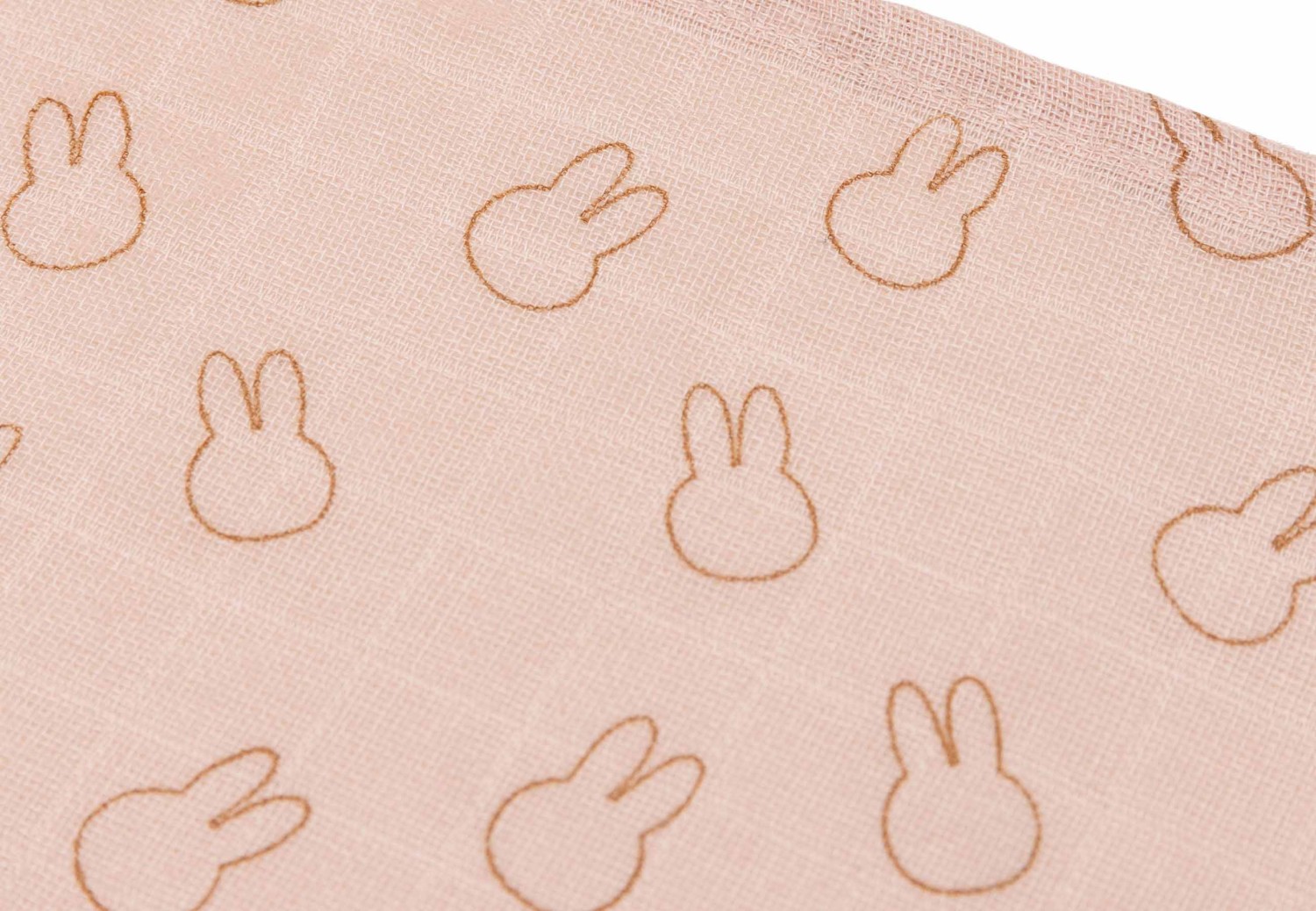 Hydrofiele Doek Miffy Silhouettes - Wild Rose - 3 Stuks - afbeelding 4