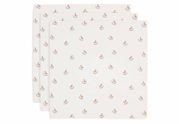 Hydrofiele Doek Small - Nostalgic Ride - 3 Stuks