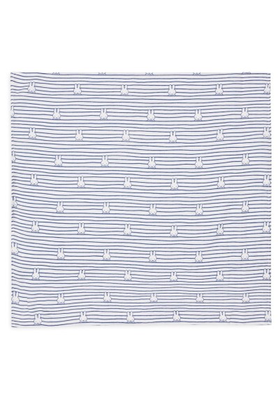 Hydrofiele Doek Small 70x70cm Miffy Stripe - Navy