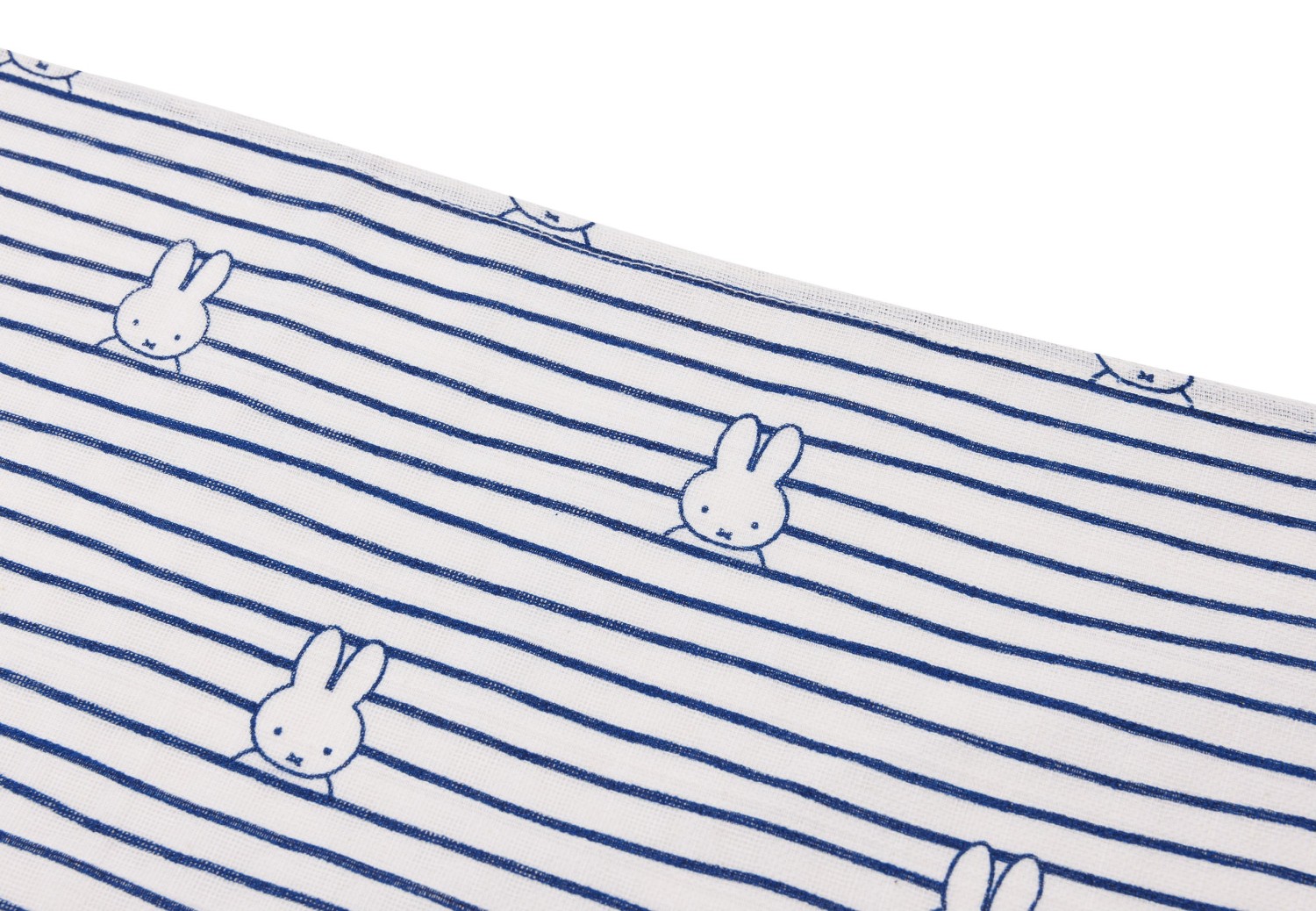 Hydrofiele Doek Small 70x70cm Miffy Stripe - Navy - afbeelding 3
