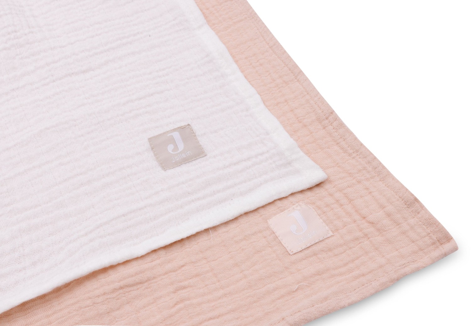Hydrofiele Doek Large 115x115cm - Wild Rose/Ivory - afbeelding 9