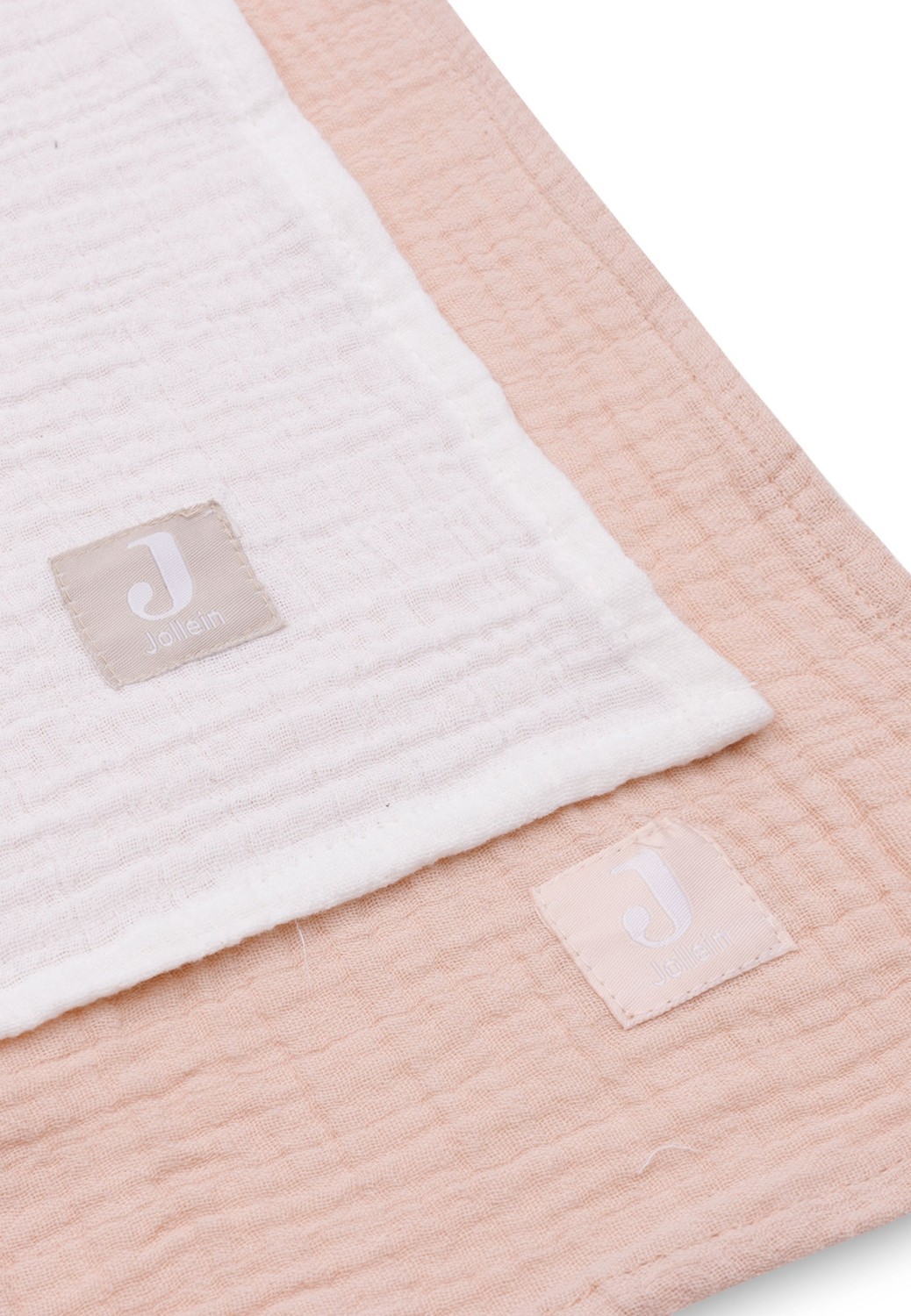 Hydrofiele Doek Large 115x115cm - Wild Rose/Ivory - afbeelding 6