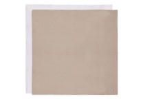 Hydrofiele Doek Large 115x115cm - Olive Green/Ivory