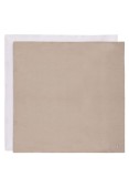 Hydrofiele Doek Large 115x115cm - Olive Green/Ivory
