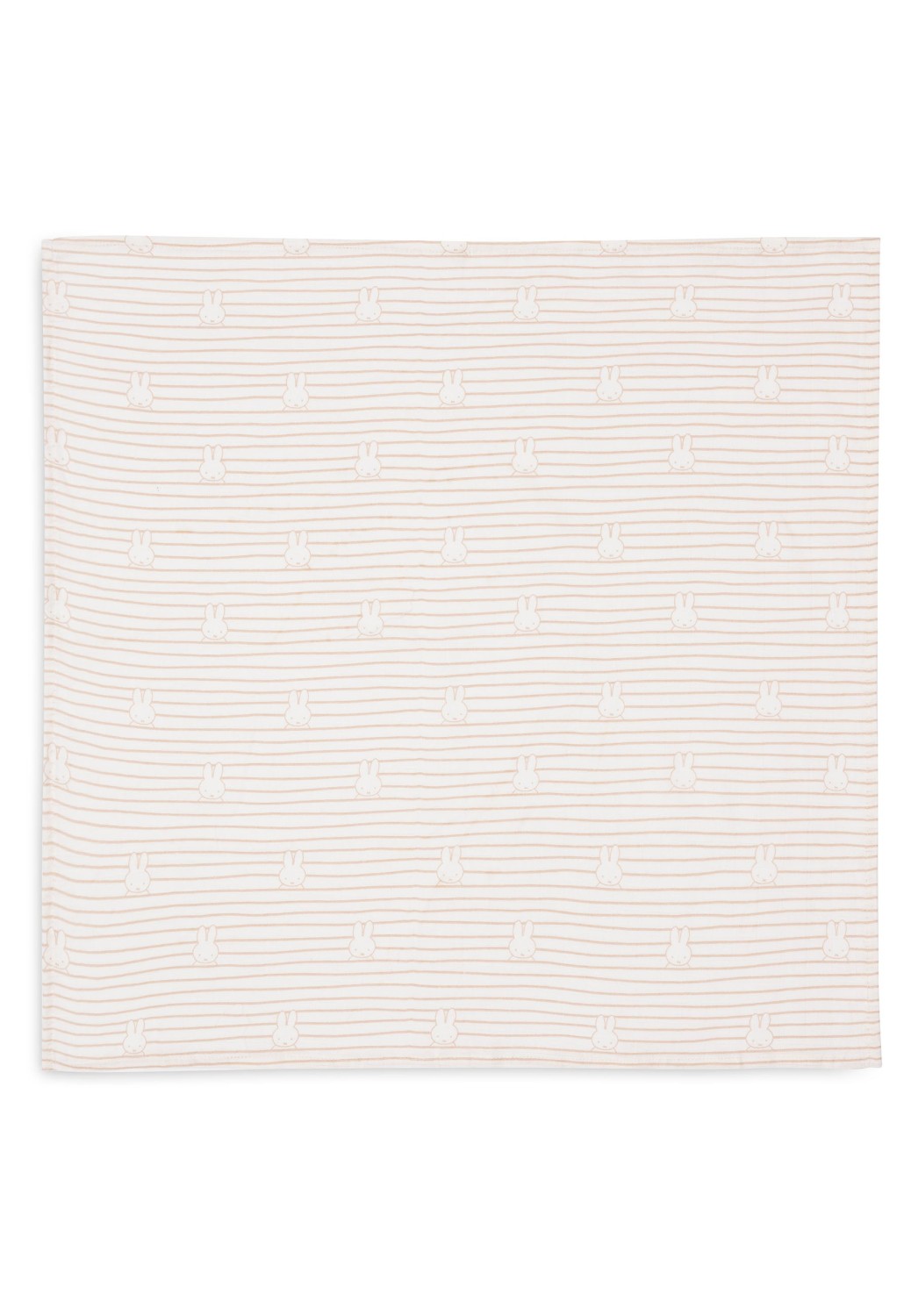Hydrofiele Doek Small 70x70cm Miffy Stripe - Biscuit - afbeelding 8