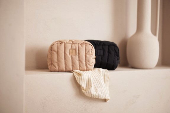 Hydrofiele Doek Small 70x70cm Miffy Stripe - Biscuit