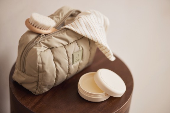 Hydrofiele Doek Small 70x70cm Miffy Stripe - Biscuit