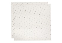 Hydrofiele Doek Large 115x115cm Happy Miffy - Olive Gree