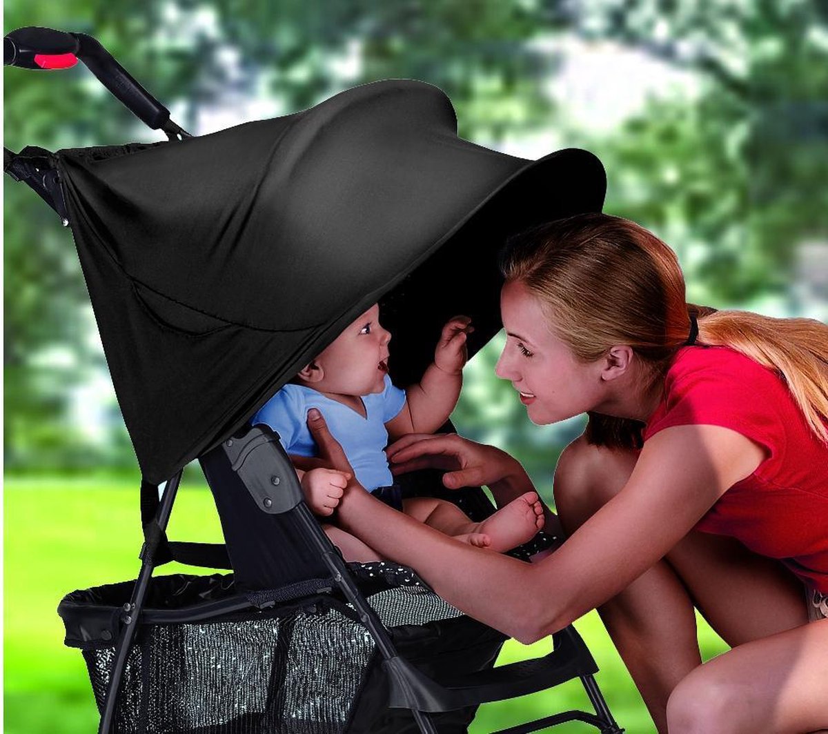 Rayshade Zonnekap buggy zwart