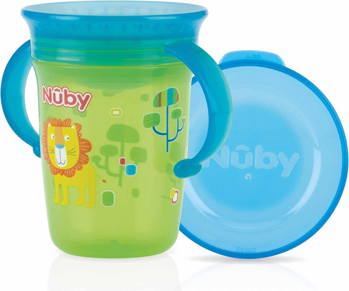 Oefenbeker 360° Wonder Cup met handvatten 240ml