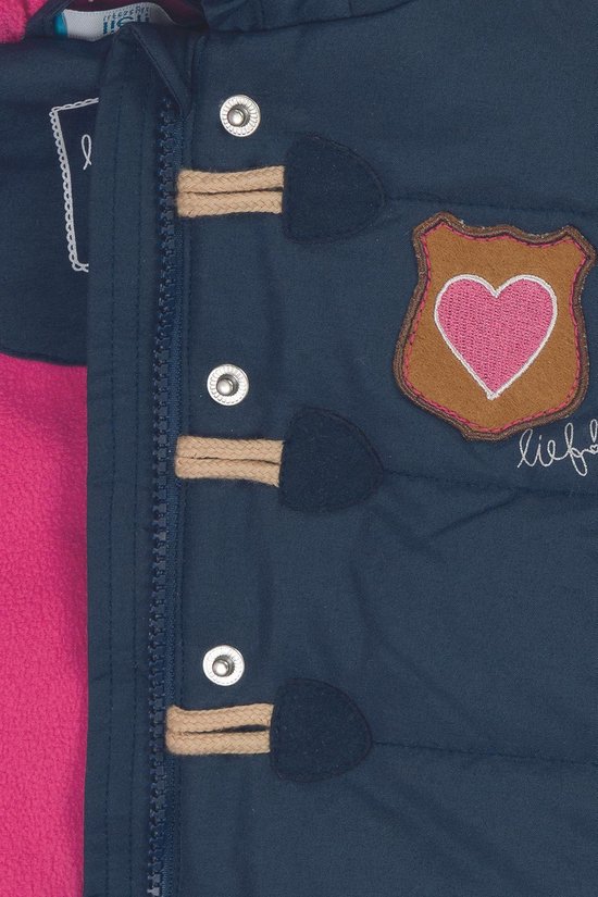 Lief! lifestyle Meisjes Jas - Blauw - Maat 116 - afbeelding 2