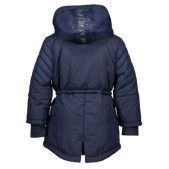 NONO Meisjes Jas - Navy - Maat 104