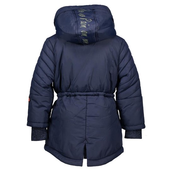 NONO Meisjes Jas - Navy - Maat 104 - afbeelding 2
