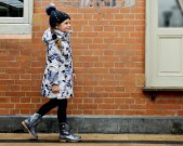 Le Chic Meisjes Jas - off white - Maat 110