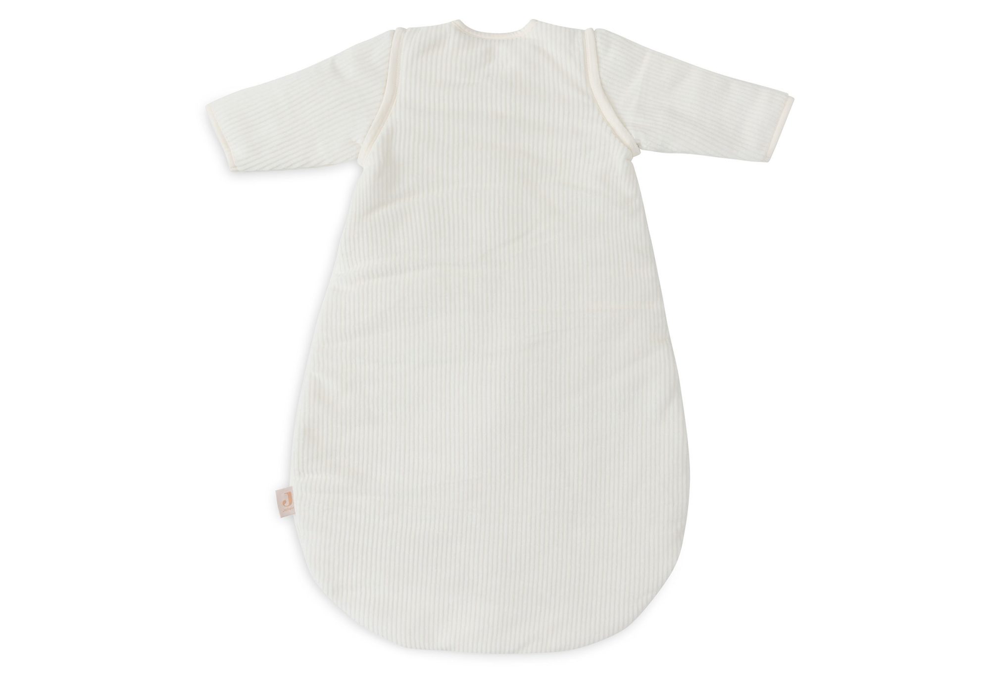 Baby Slaapzak met Afritsbare Mouw 60cm Rib - Ivory - afbeelding 2