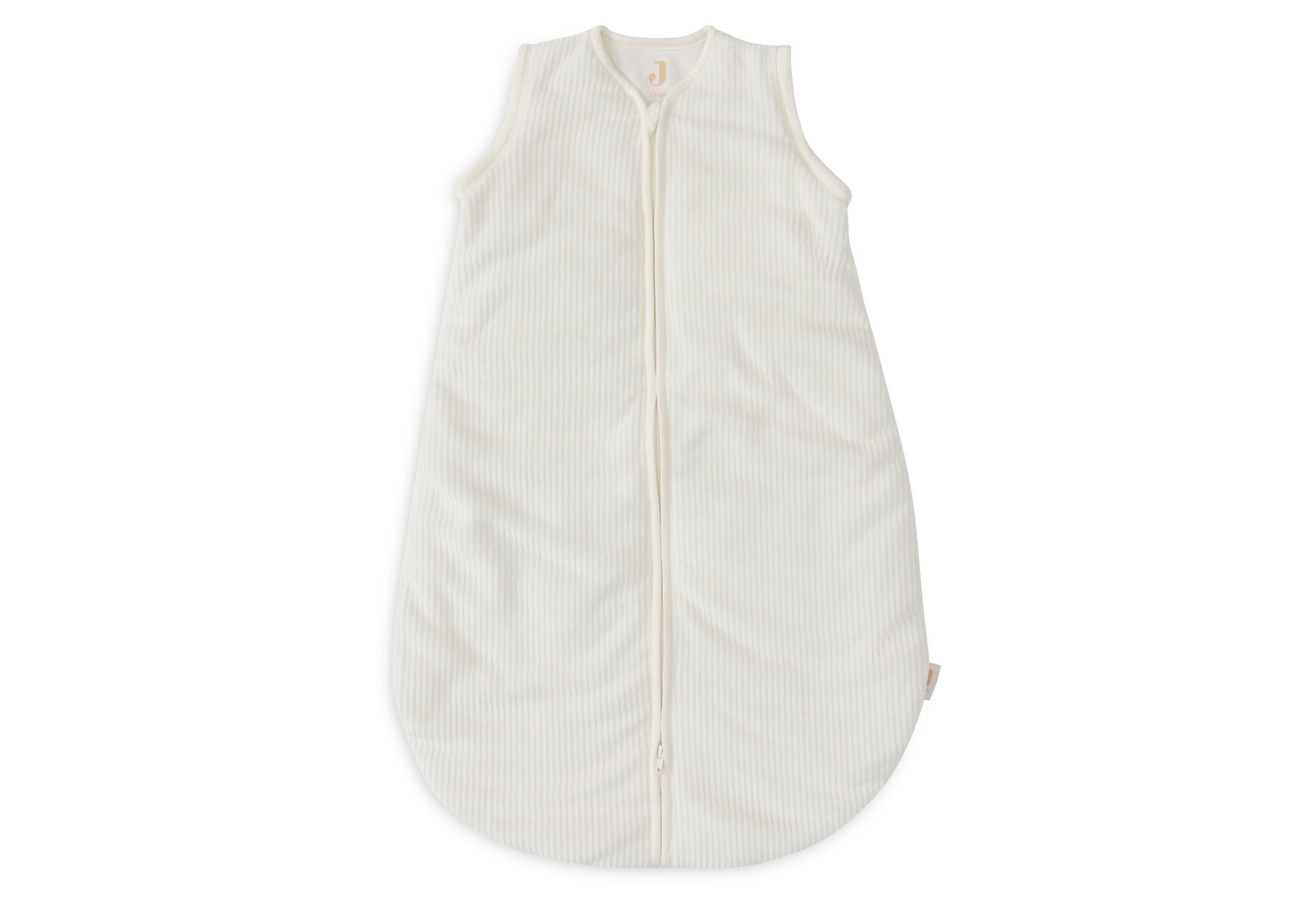 Baby Slaapzak met Afritsbare Mouw 60cm Rib - Ivory - afbeelding 3