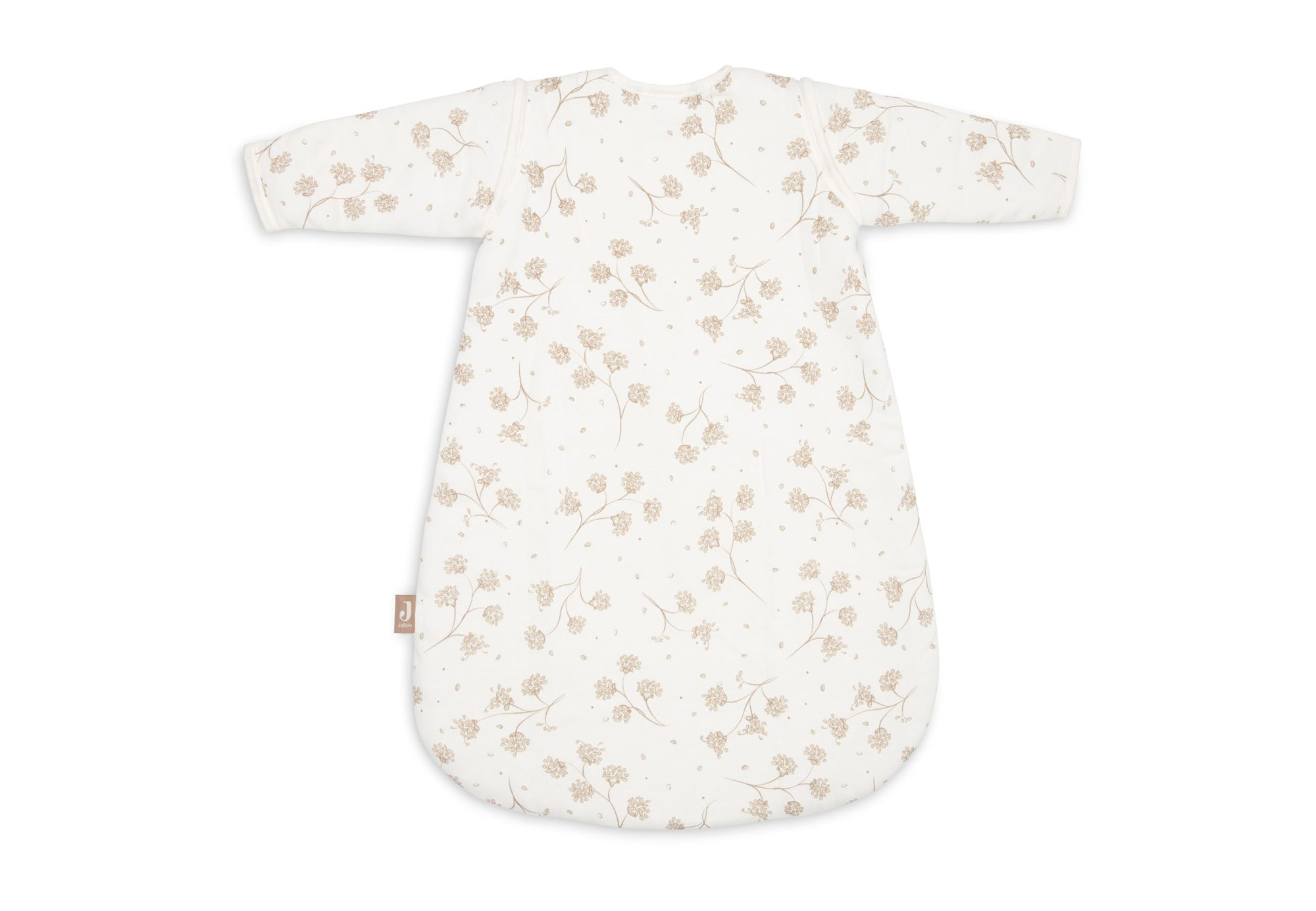 Baby Slaapzak met Afritsbare Mouw Rond 60cm - Leafy Dreams - afbeelding 2