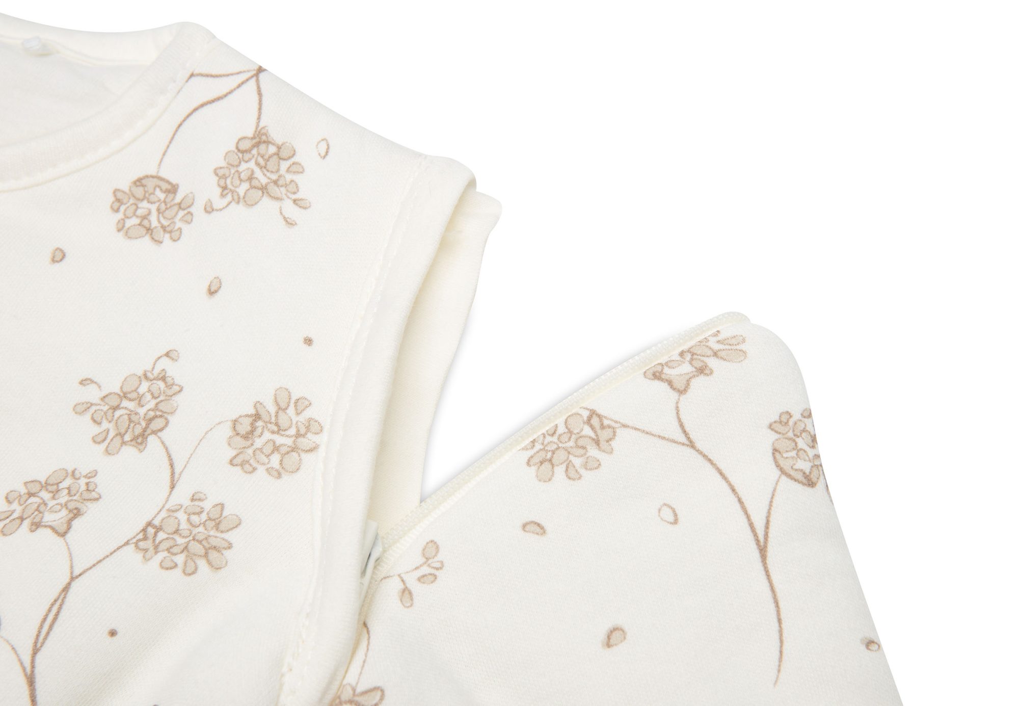 Baby Slaapzak met Afritsbare Mouw Rond 60cm - Leafy Dreams - afbeelding 5
