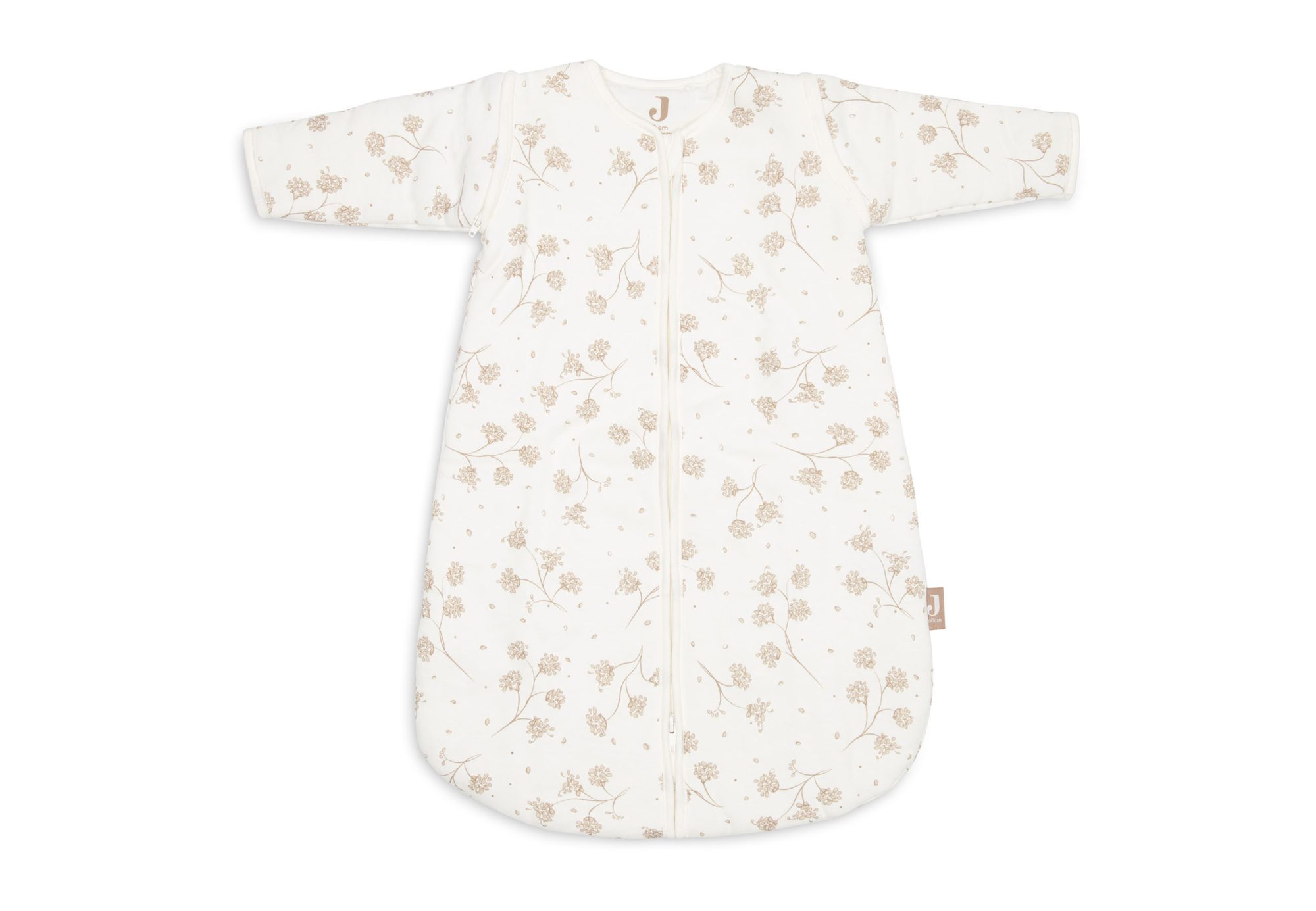 Baby Slaapzak met Afritsbare Mouw Rond 60cm - Leafy Dreams