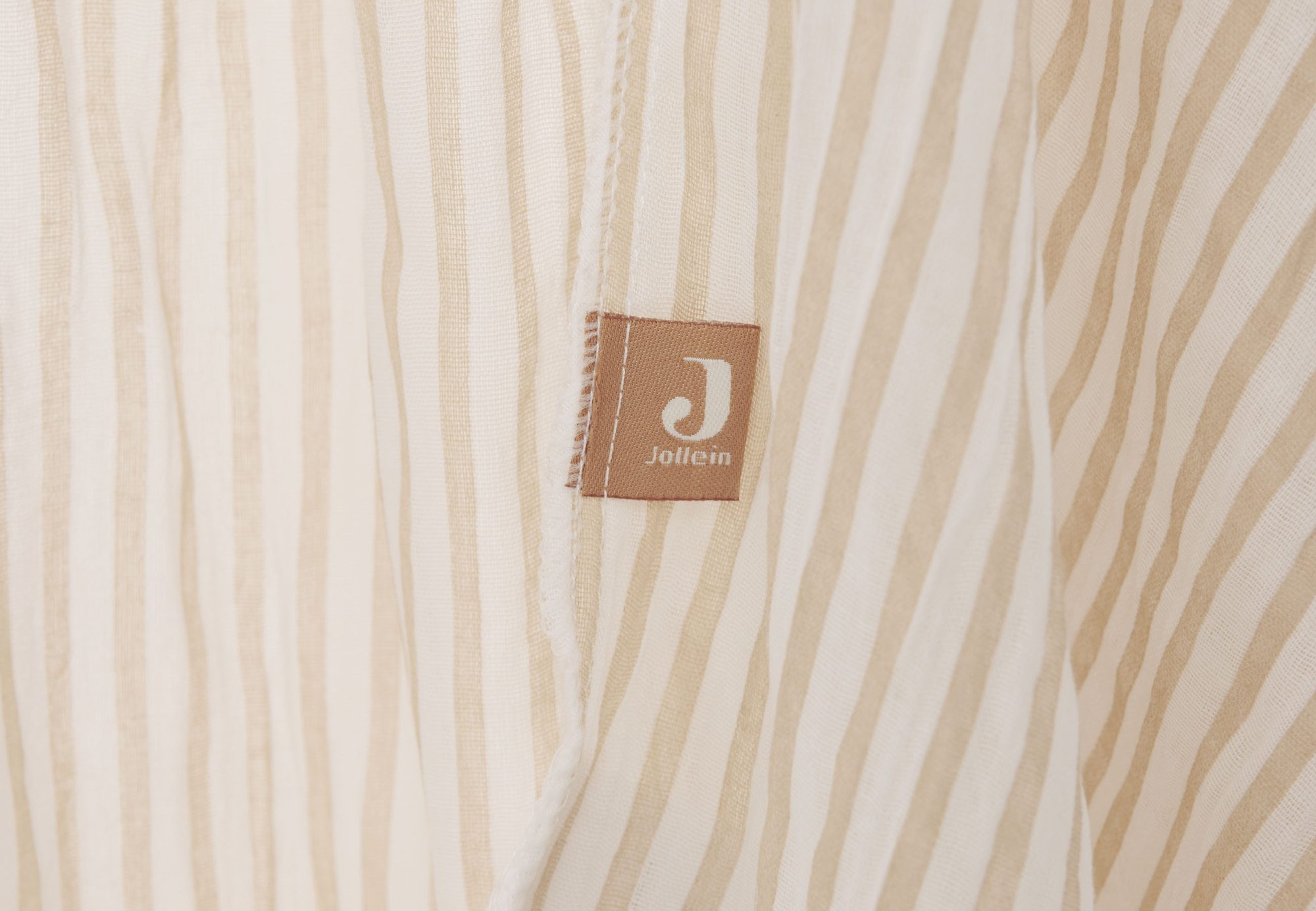 Klamboe 245cm Stripe - Oatmeal/Hazel - afbeelding 2