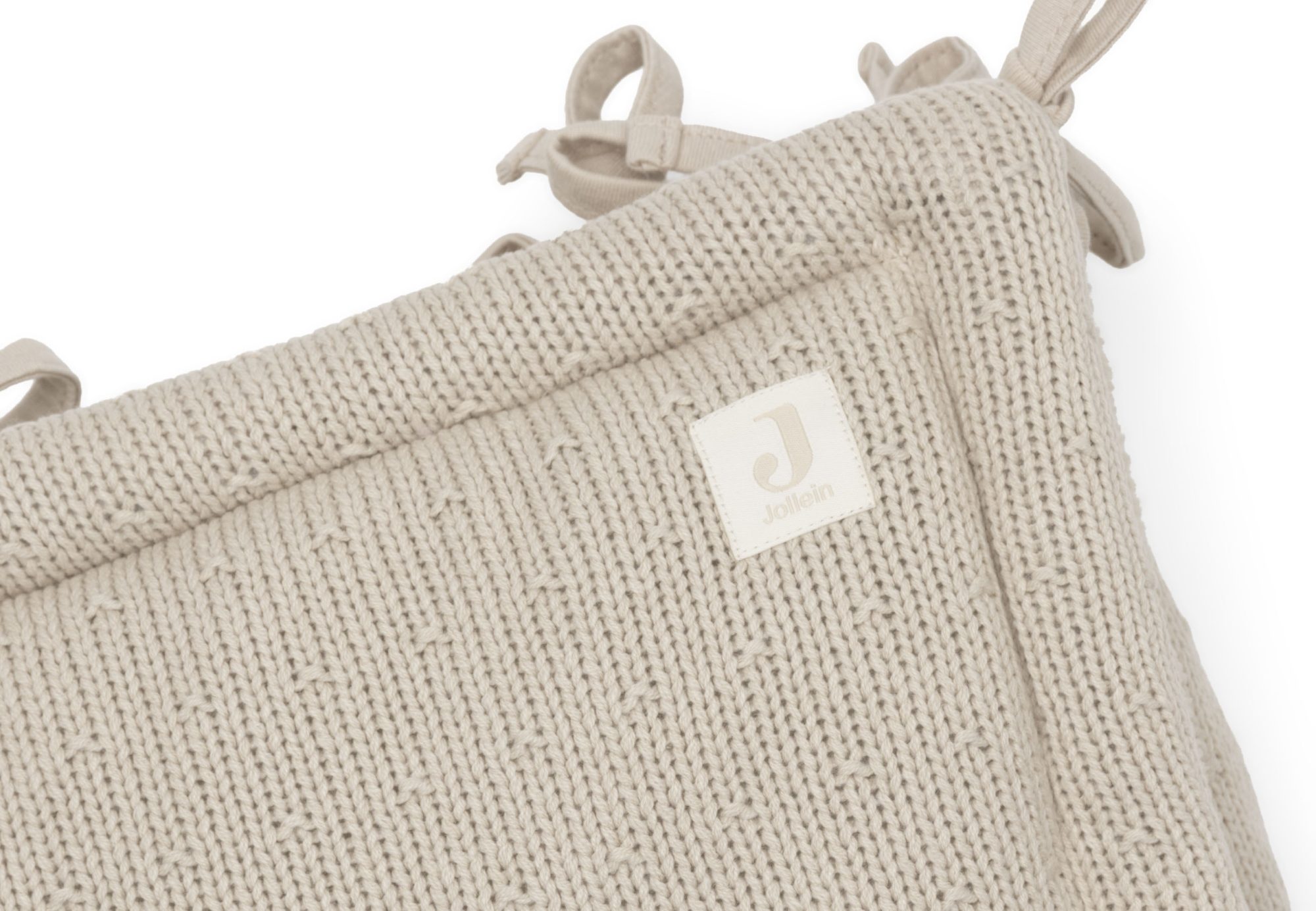 Boxbumper 180x30cm Sprinkle Knit - Sand - afbeelding 4