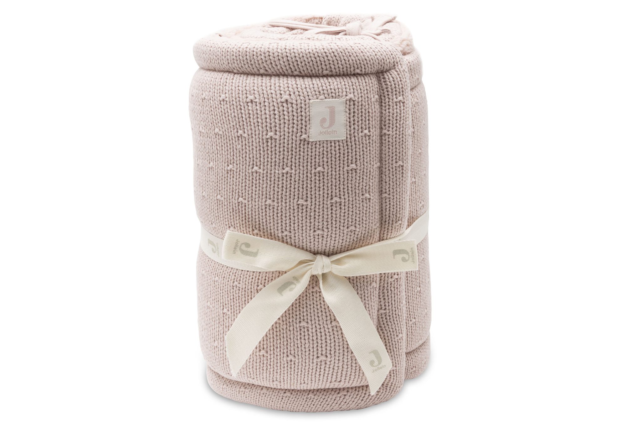 Boxbumper 180x30cm Sprinkle Knit - Silk Rose - afbeelding 5