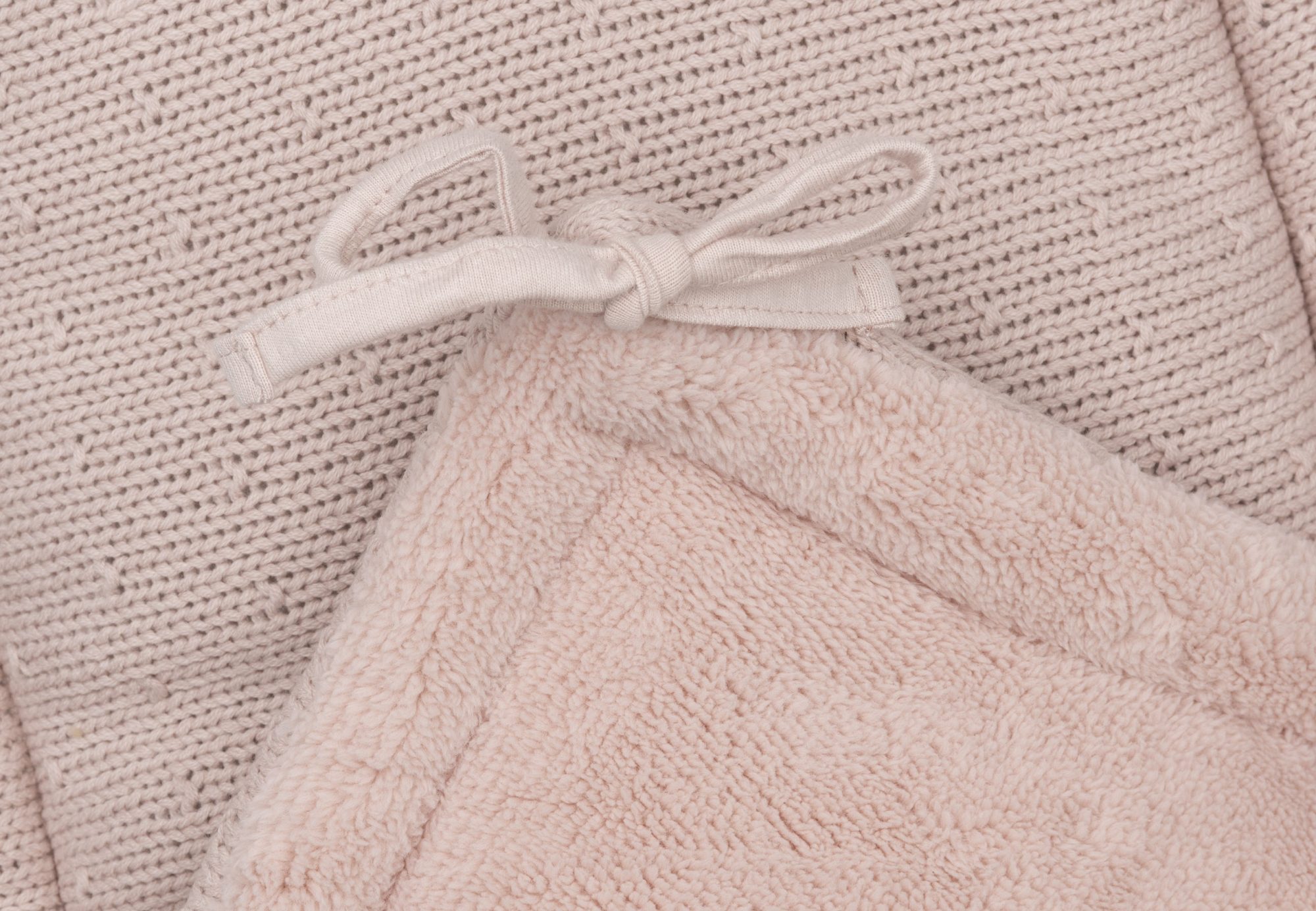Boxbumper 180x30cm Sprinkle Knit - Silk Rose - afbeelding 3