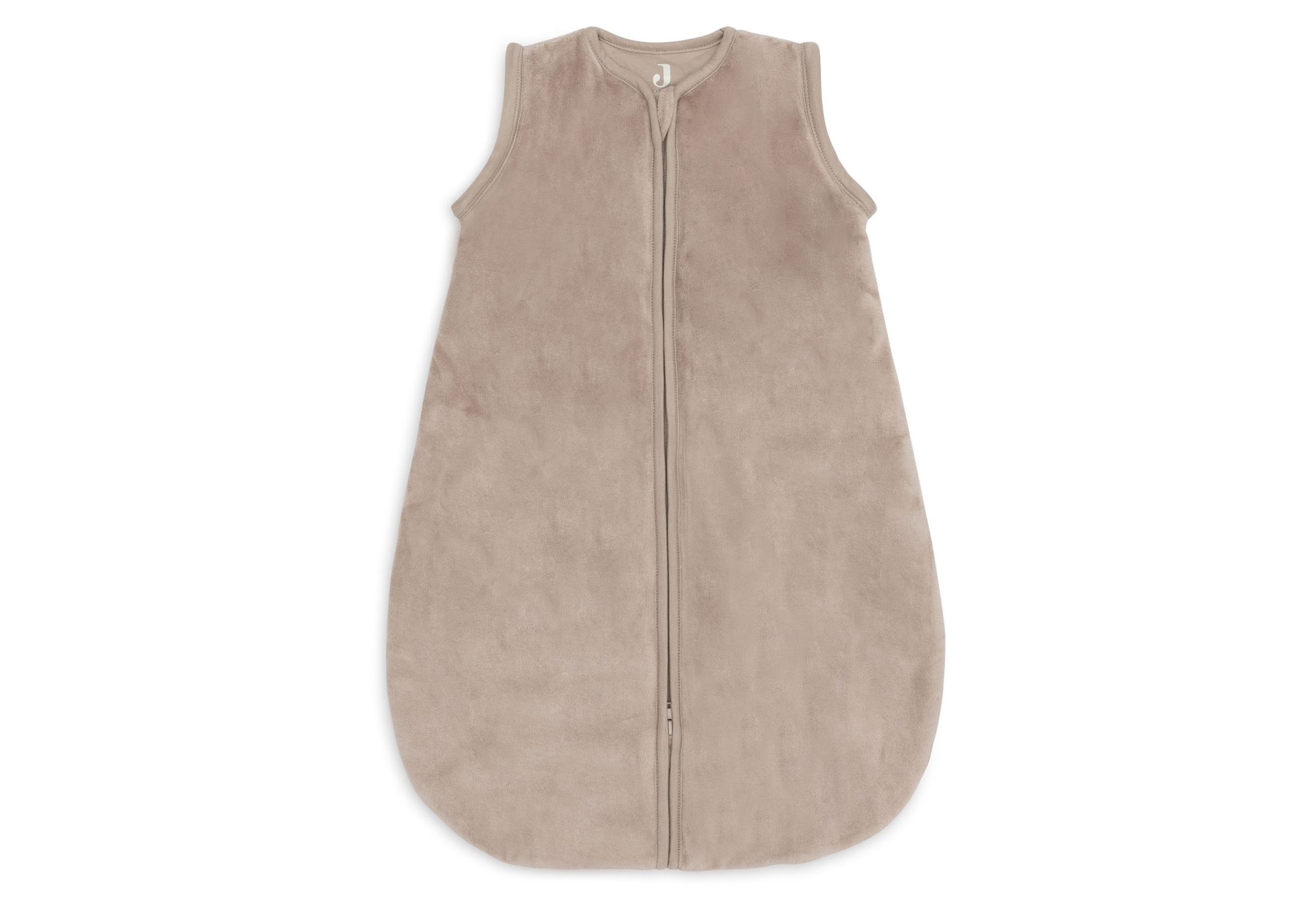 Baby Slaapzak met Afritsbare Mouw Rond 60cm Velvet - Milky Coffee - afbeelding 3