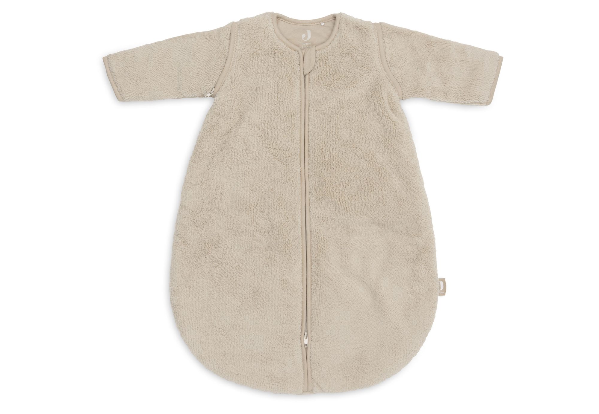 Slaapzak met afritsbare mouw Rond 60cm Fluffy - Sand