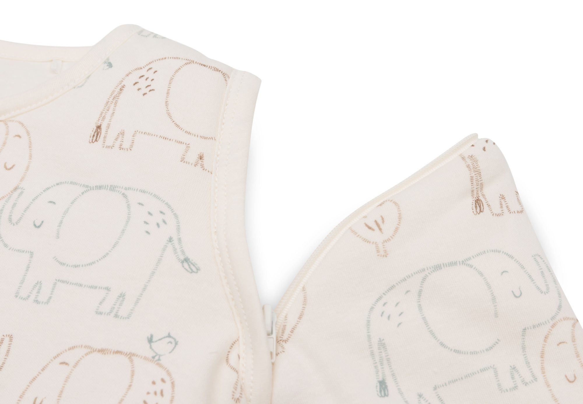 Baby Slaapzak met Afritsbare Mouw 90cm - Elephant Tales - afbeelding 4