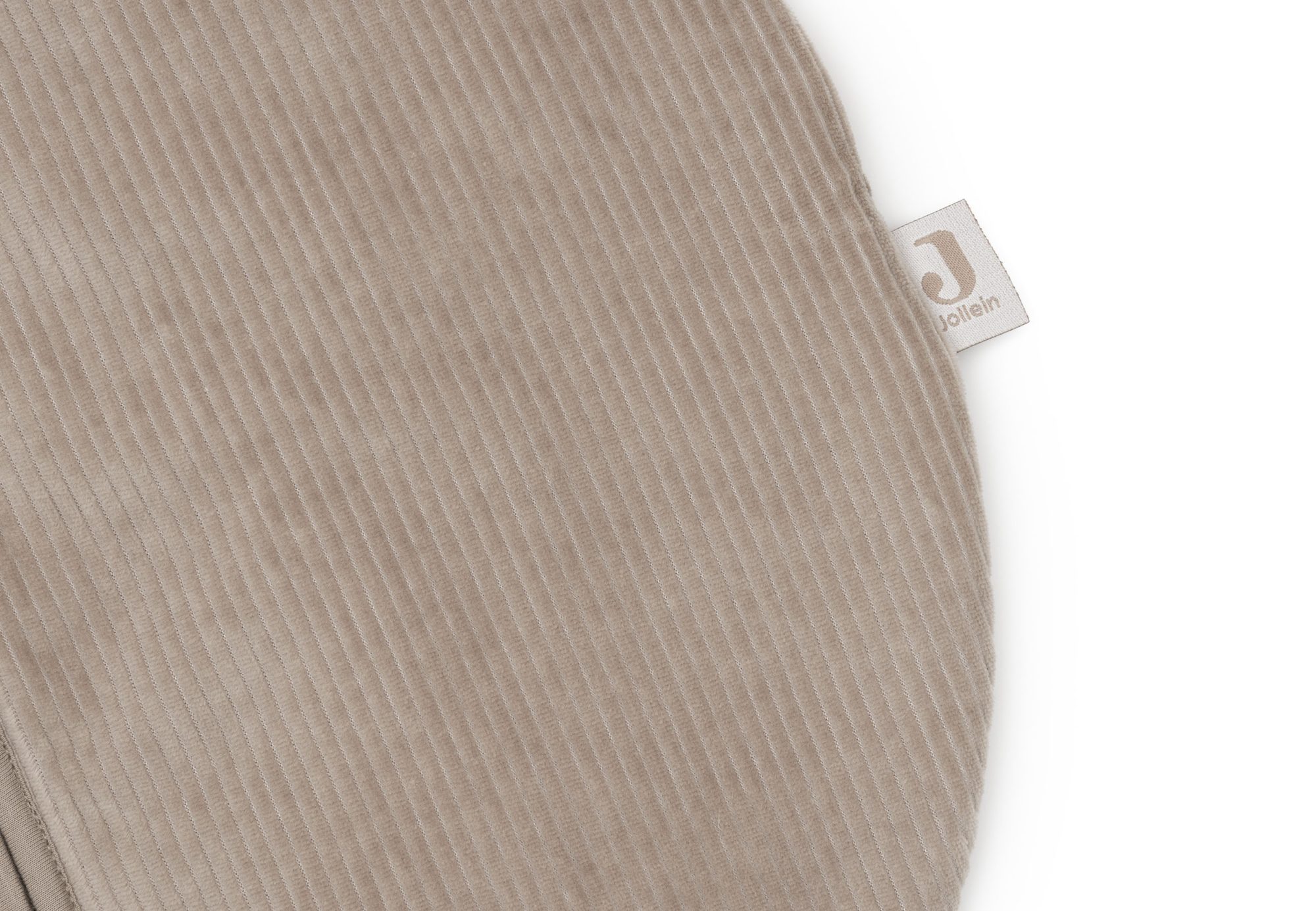 Slaapzak met afritsbare mouw Rond 90cm Rib - Milky Coffee - afbeelding 6