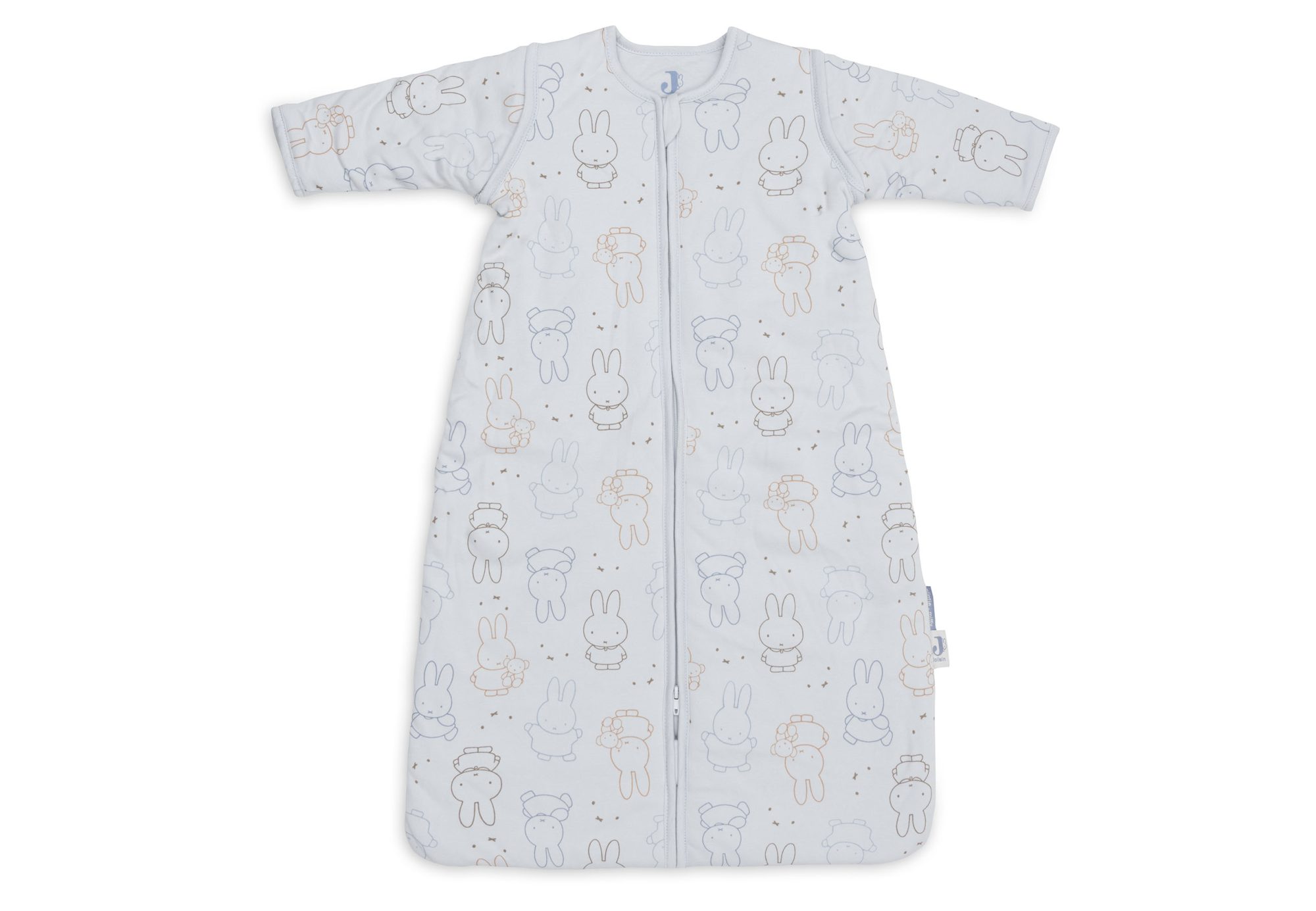 Slaapzak met afritsbare mouw 90cm Nijntje Moments - Cloudy Blue