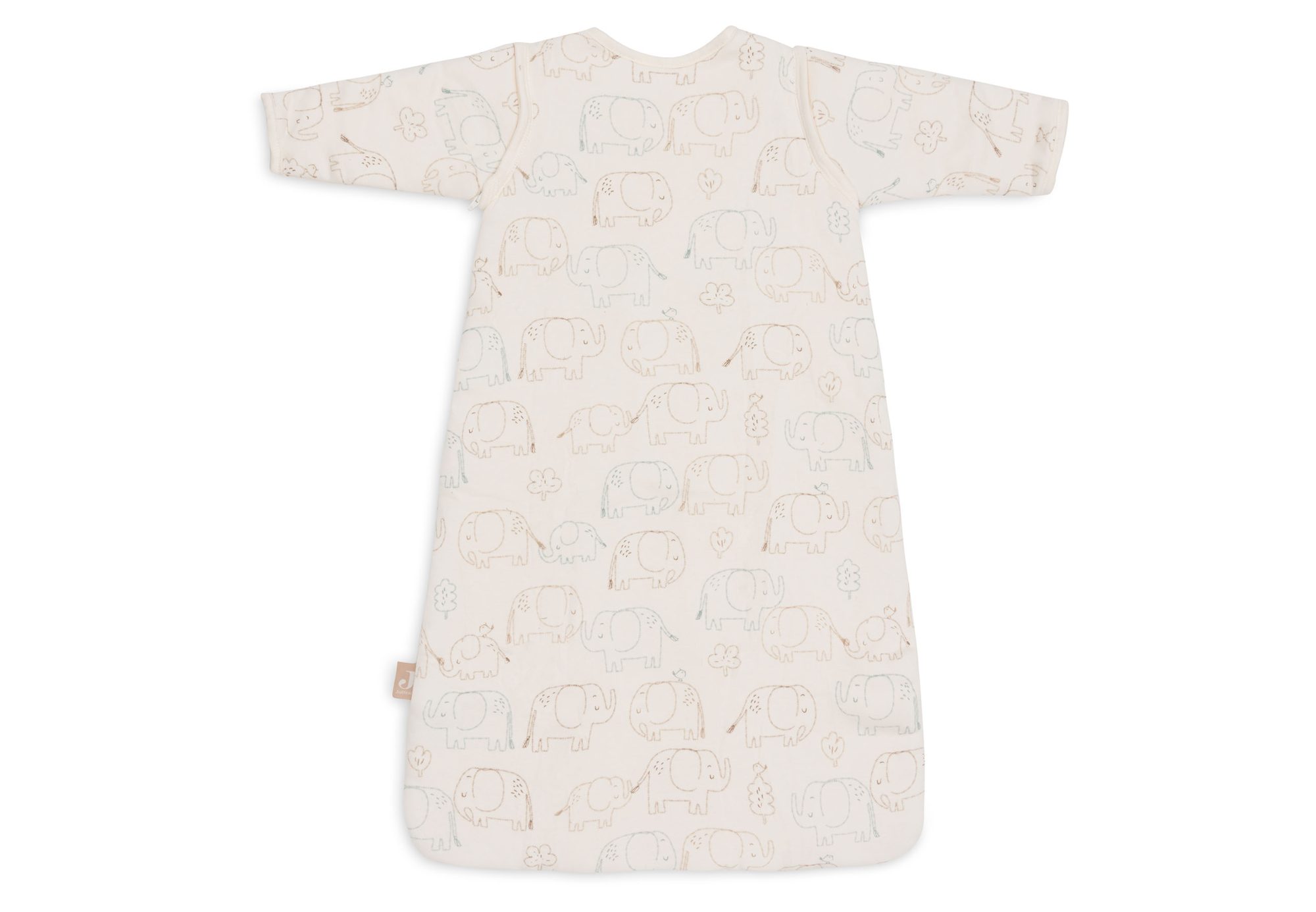 Baby Slaapzak met Afritsbare Mouw 110cm - Elephant Tales - afbeelding 2