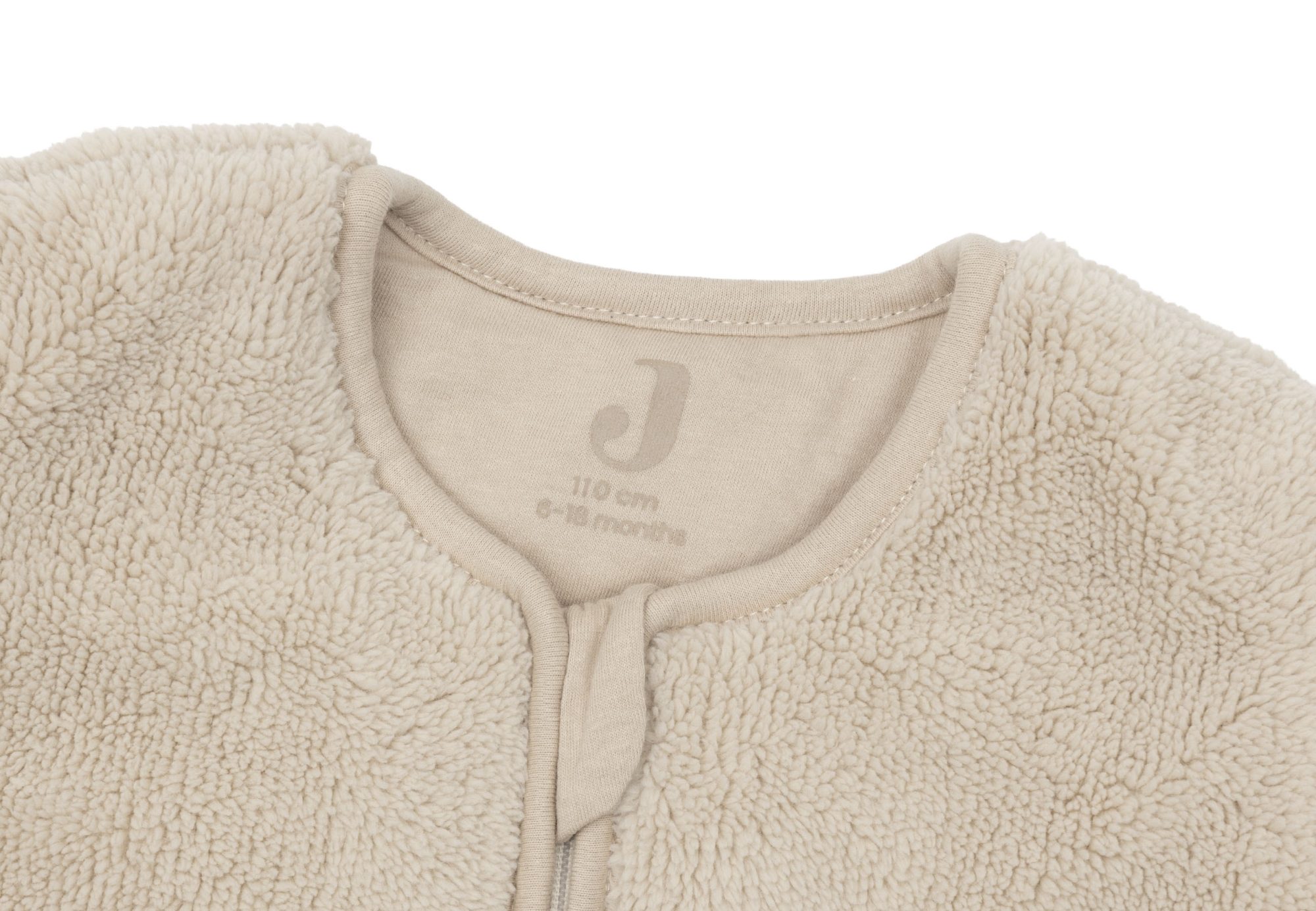 Slaapzak met afritsbare mouw 110cm Fluffy - Sand - afbeelding 4